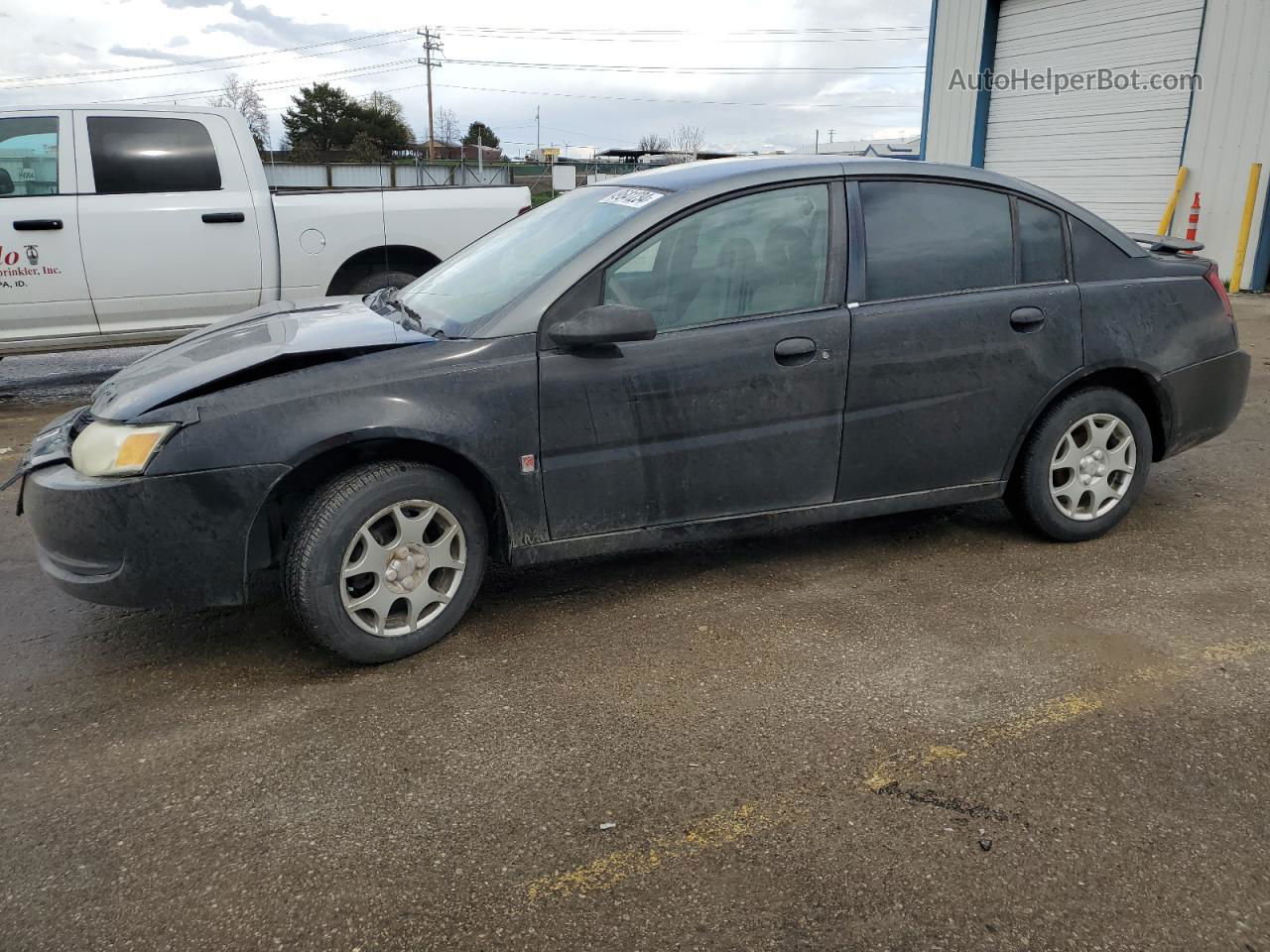 2003 Saturn Ion Level 2 Black vin: 1G8AZ52F13Z147396