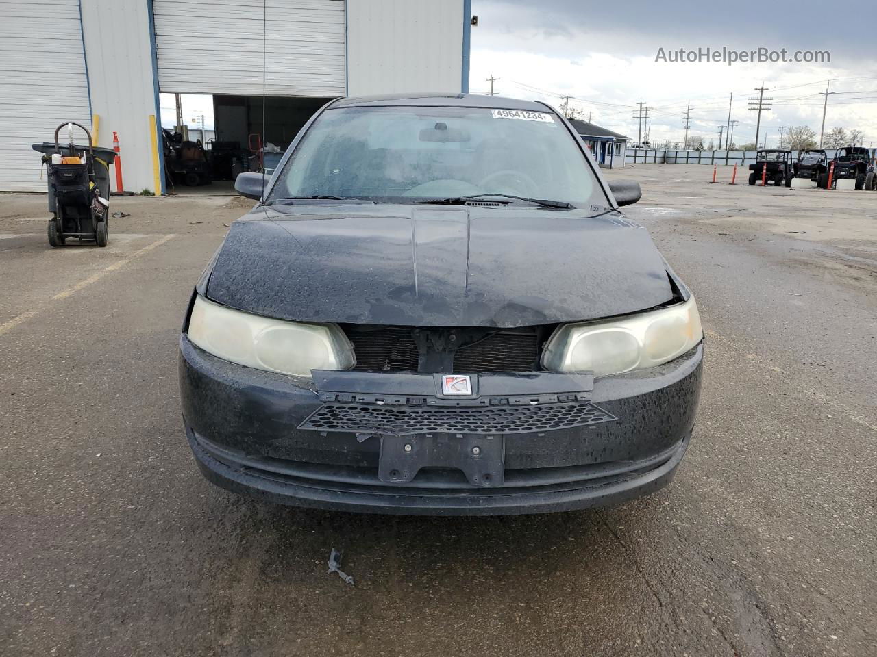 2003 Saturn Ion Level 2 Black vin: 1G8AZ52F13Z147396