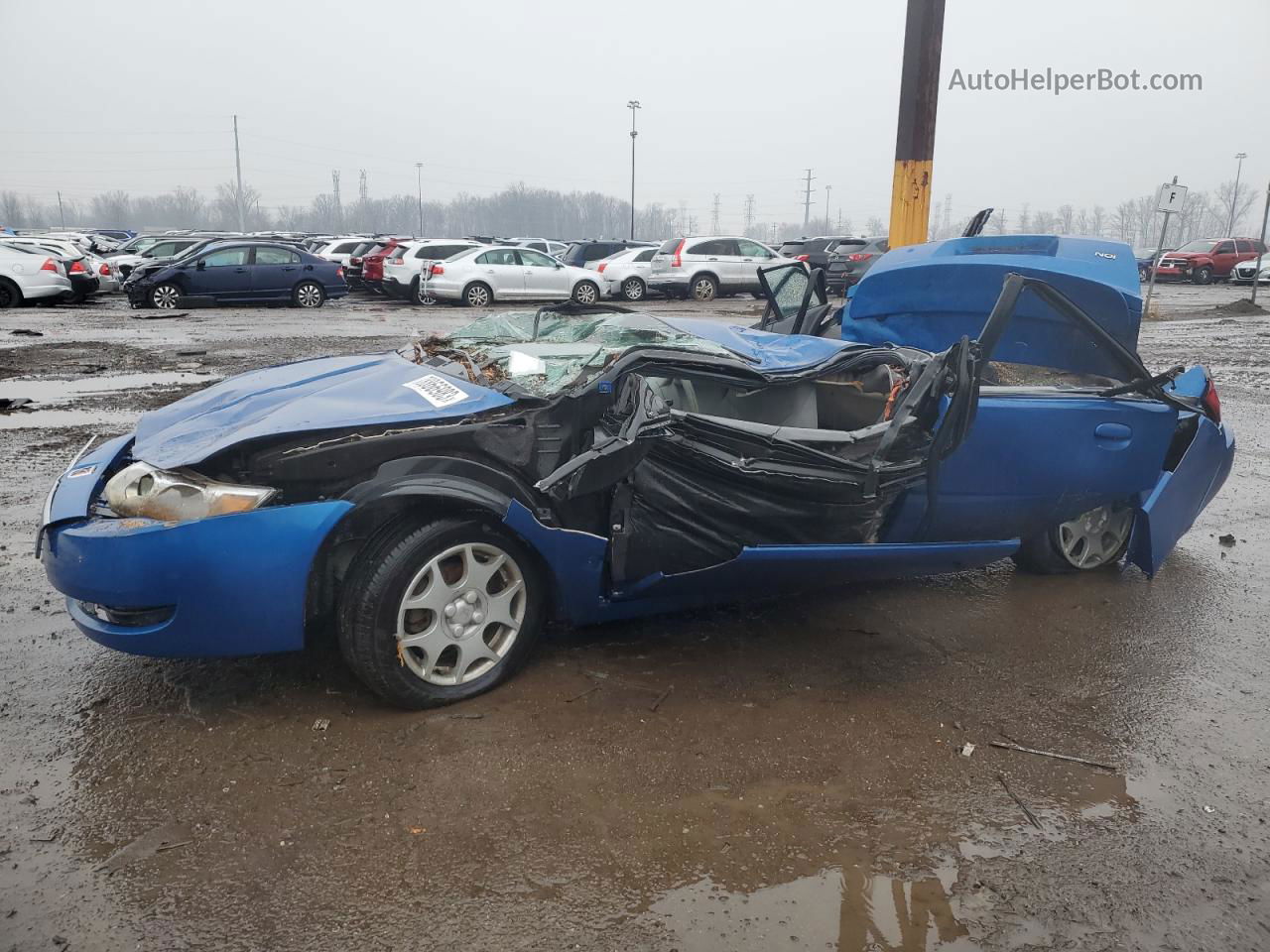 2003 Saturn Ion Level 2 Blue vin: 1G8AZ52F13Z152470