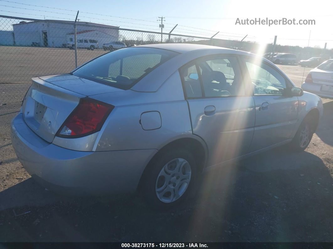 2003 Saturn Ion Ion 2 Silver vin: 1G8AZ52F23Z181105