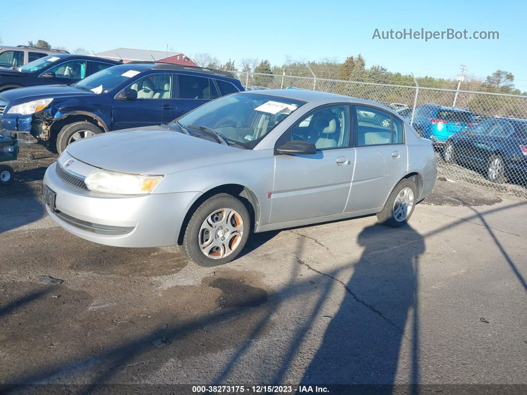 2003 Saturn Ion Ion 2 Silver vin: 1G8AZ52F23Z181105