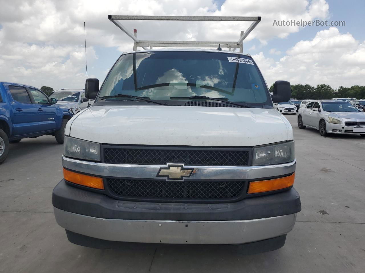 2017 Chevrolet Express G3500 Lt White vin: 1GAZGPFF2H1134241