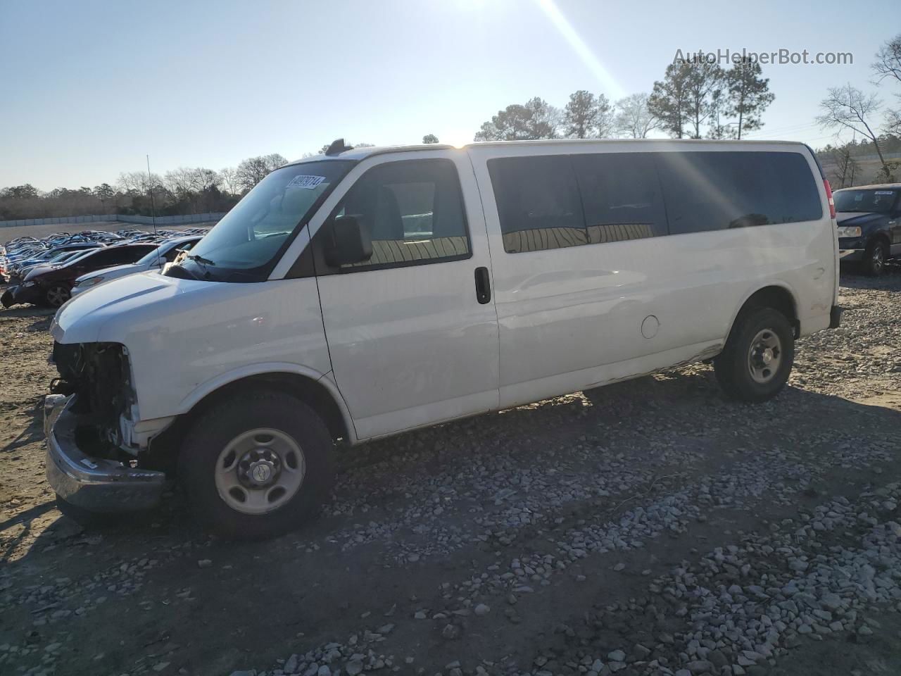 2017 Chevrolet Express G3500 Lt White vin: 1GAZGPFF6H1296499