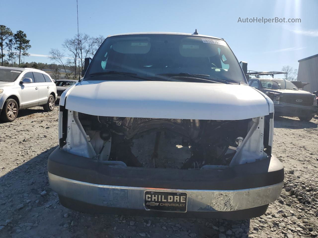 2017 Chevrolet Express G3500 Lt White vin: 1GAZGPFG7H1174422