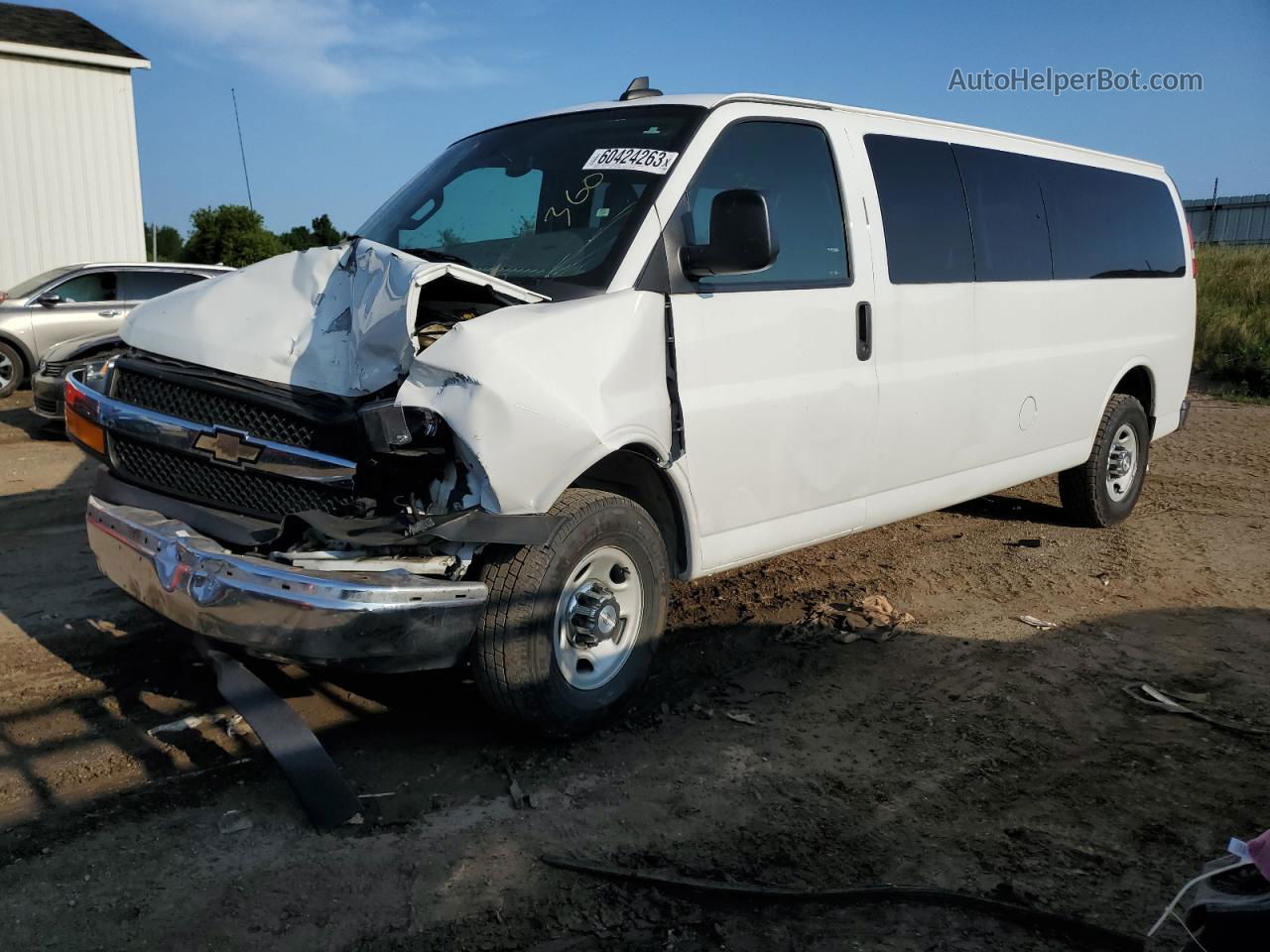 2017 Chevrolet Express G3500 Lt Белый vin: 1GAZGPFGXH1135257