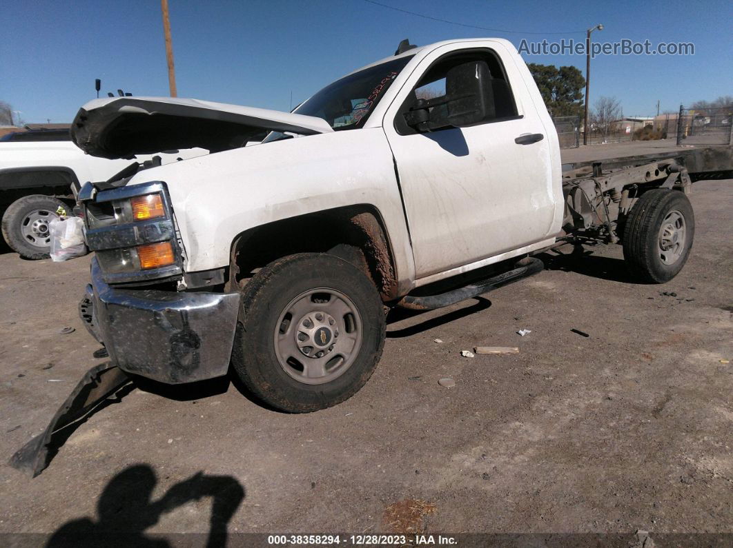 2016 Chevrolet Silverado 2500hd Wt White vin: 1GB0CUEG0GZ311961