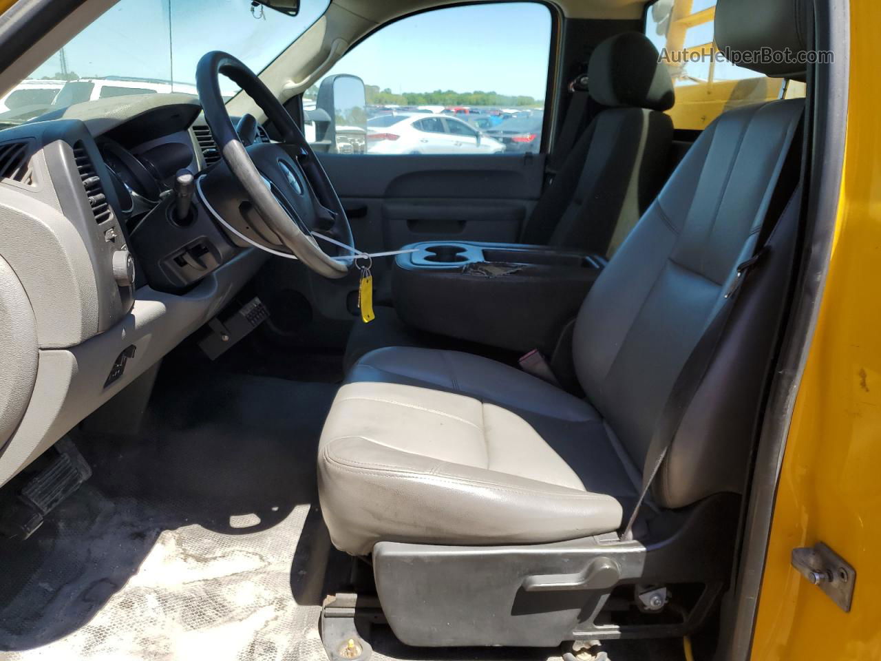 2012 Chevrolet Silverado C2500 Heavy Duty Yellow vin: 1GB0CVCG1CF153070