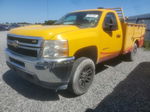 2012 Chevrolet Silverado C2500 Heavy Duty Yellow vin: 1GB0CVCG1CF153070