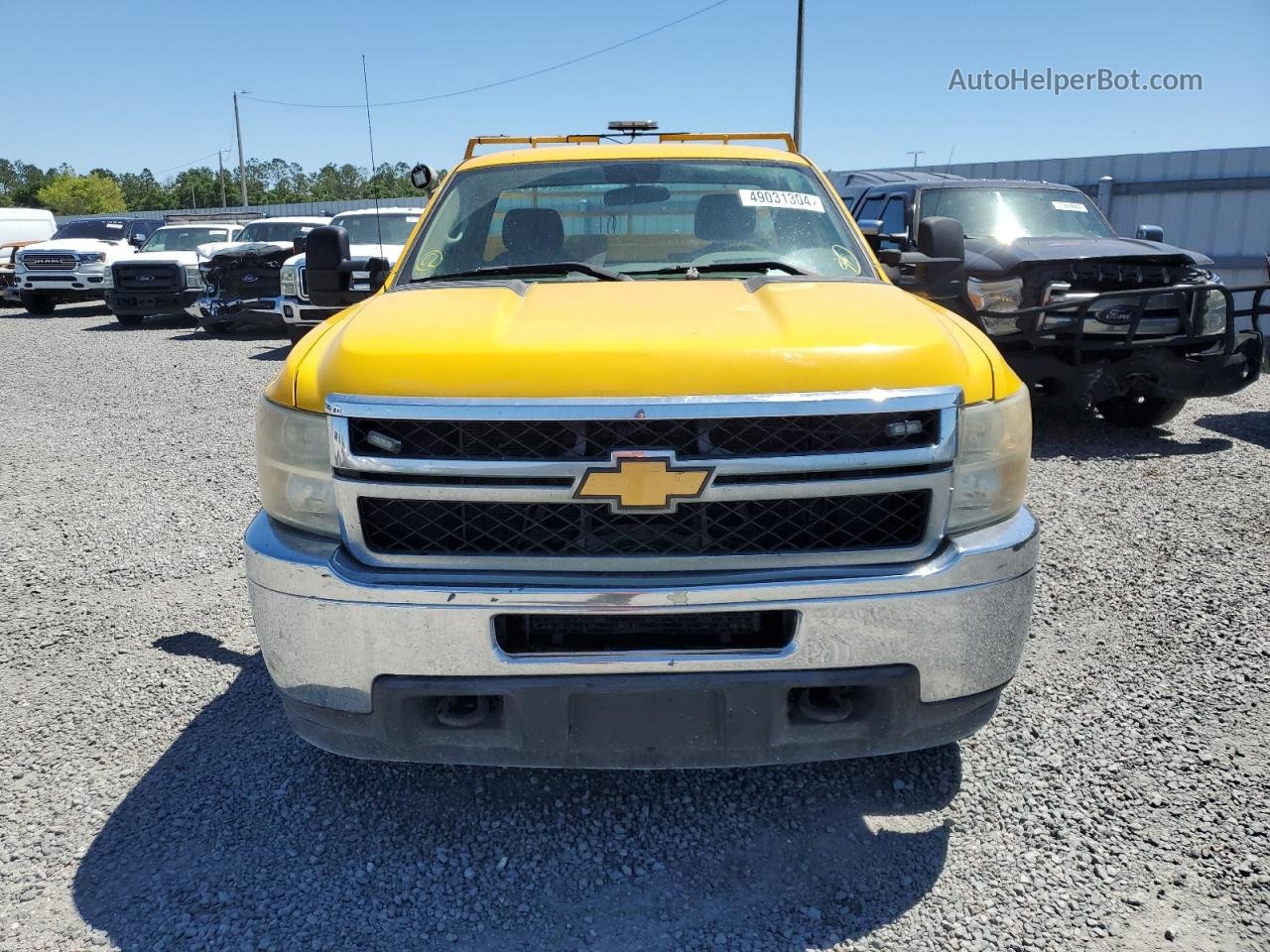 2012 Chevrolet Silverado C2500 Heavy Duty Желтый vin: 1GB0CVCG1CF153070