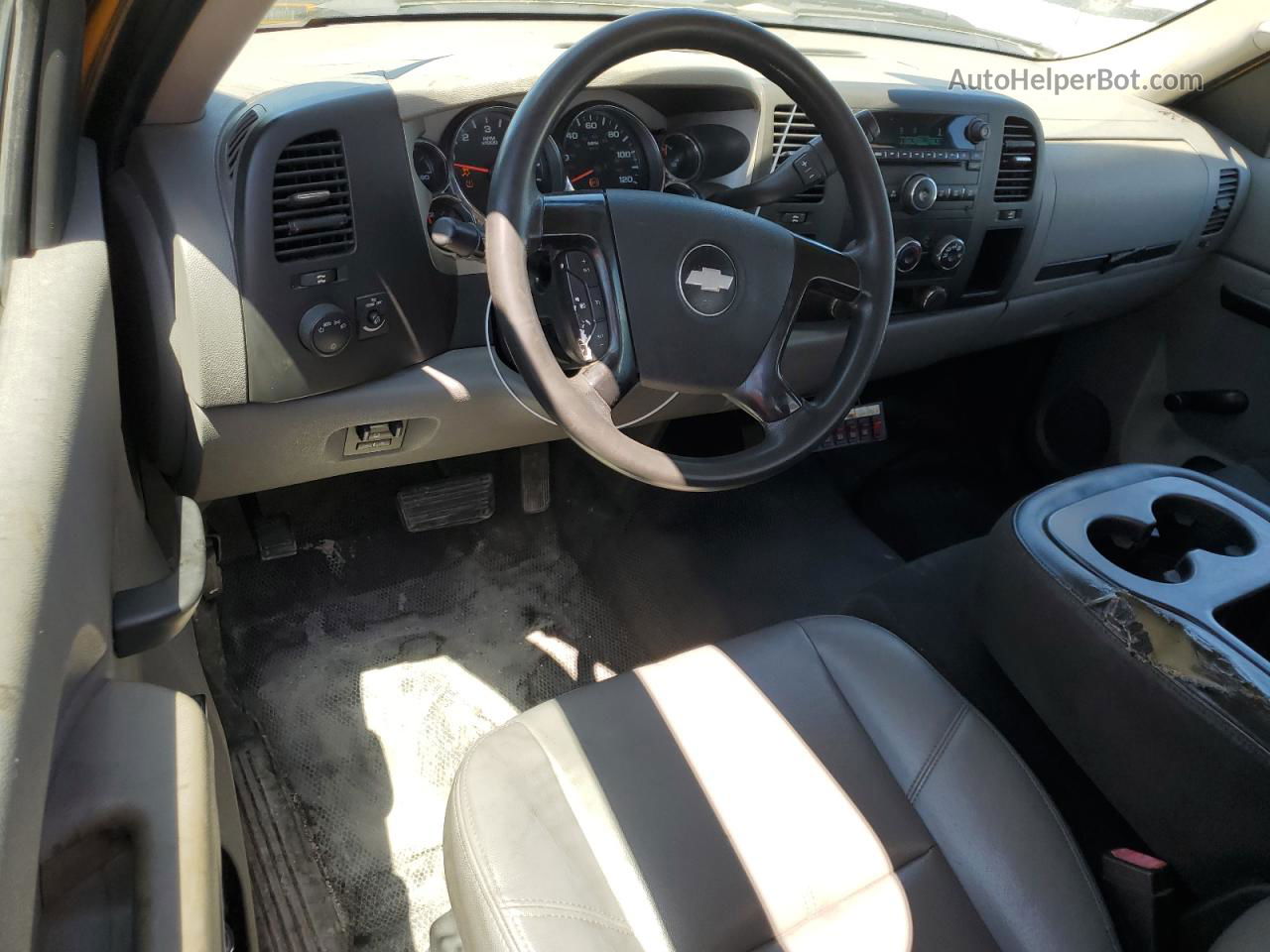 2012 Chevrolet Silverado C2500 Heavy Duty Yellow vin: 1GB0CVCG1CF153070