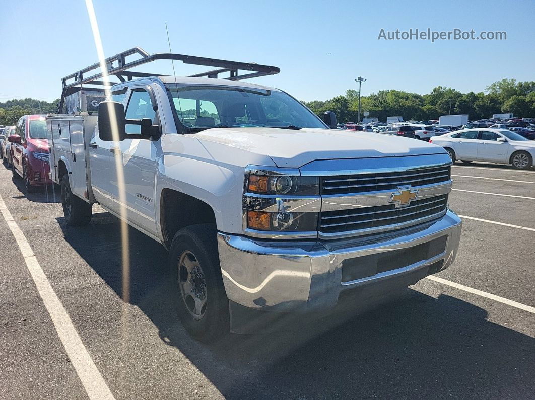 2016 Chevrolet Silverado 2500hd Wt White vin: 1GB2CUEG4GZ304438