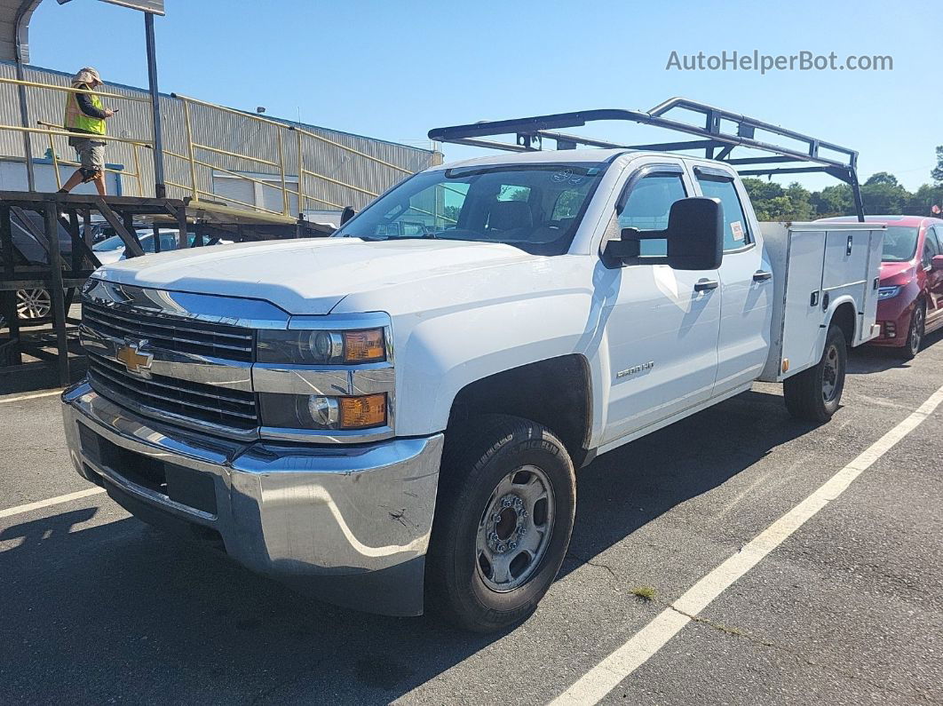 2016 Chevrolet Silverado 2500hd Wt White vin: 1GB2CUEG4GZ304438