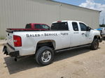 2013 Chevrolet Silverado C2500 Heavy Duty White vin: 1GB2CVC8XDZ356945