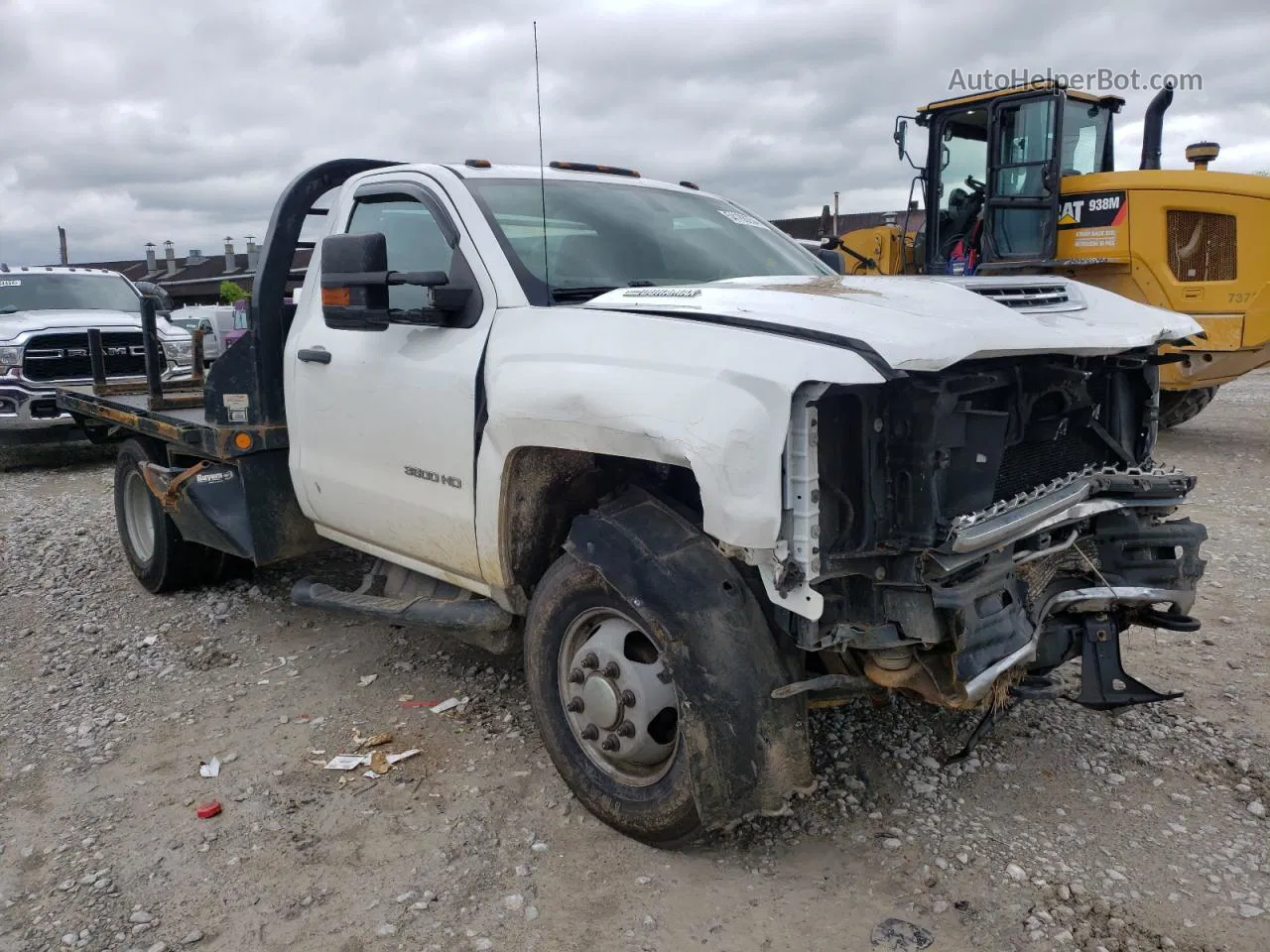 2019 Chevrolet Silverado K3500 White vin: 1GB3KVCY1KF158471