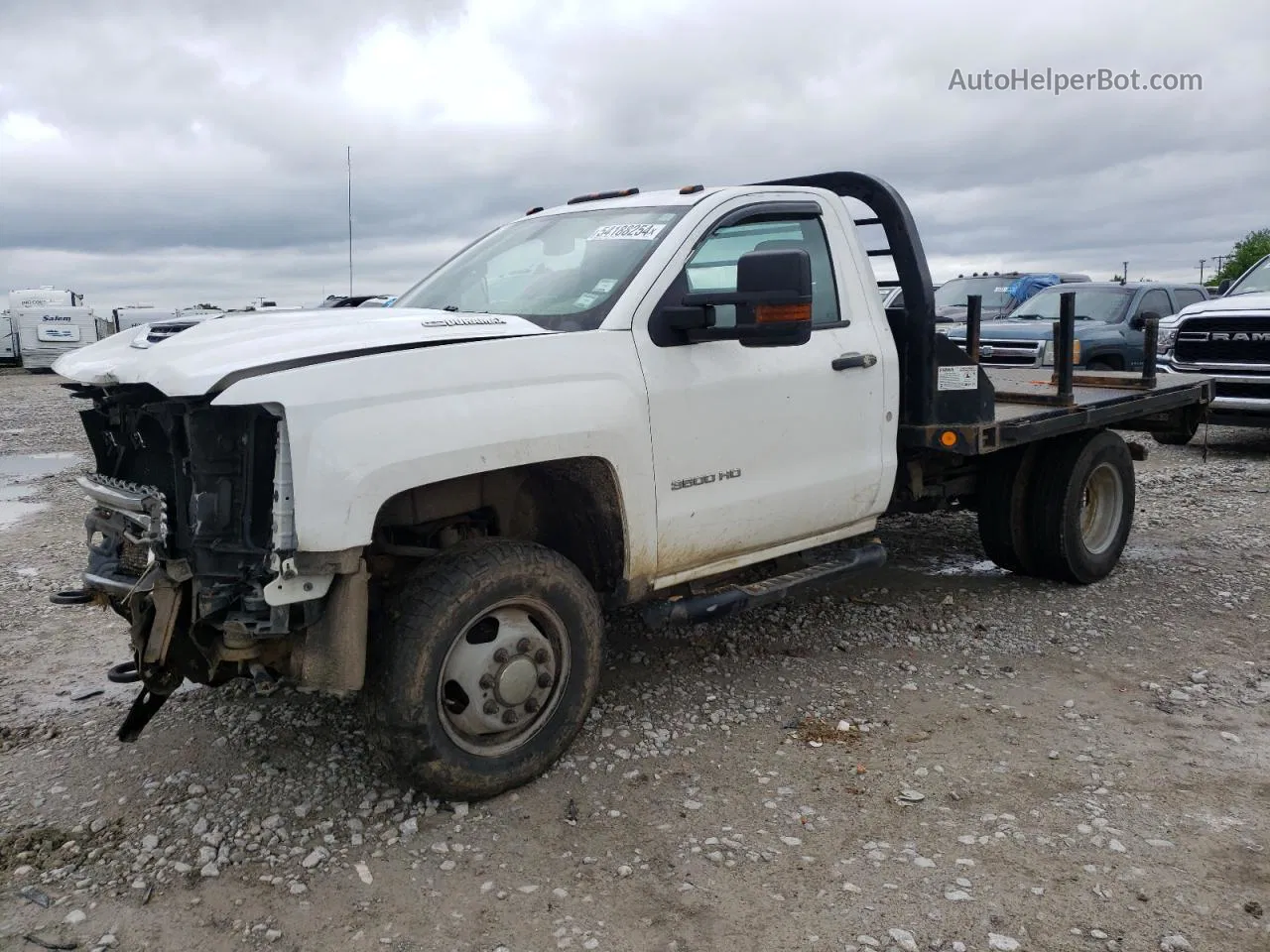 2019 Chevrolet Silverado K3500 White vin: 1GB3KVCY1KF158471