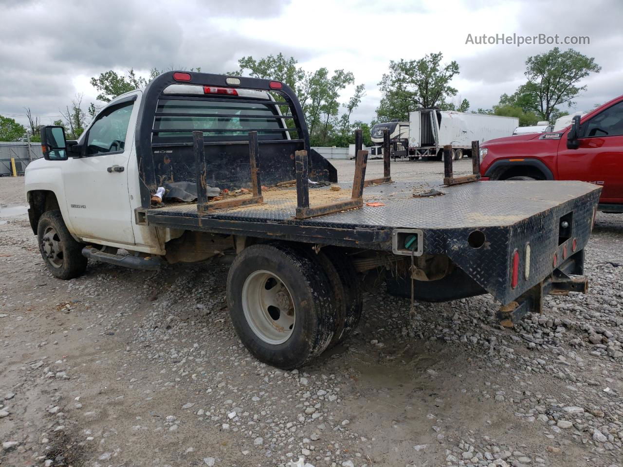 2019 Chevrolet Silverado K3500 White vin: 1GB3KVCY1KF158471