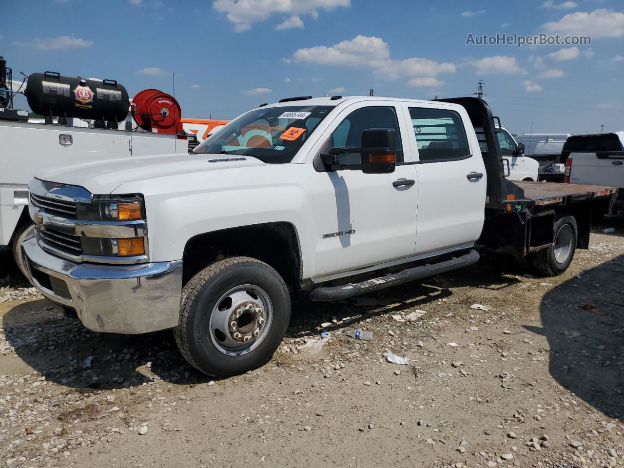 2016 Chevrolet Silverado C3500 White vin: 1GB4CYC83GF249056