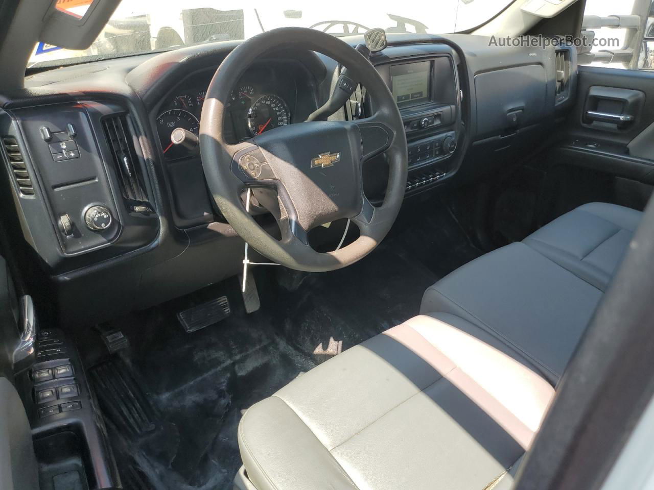 2016 Chevrolet Silverado C3500 Белый vin: 1GB4CYC83GF249056