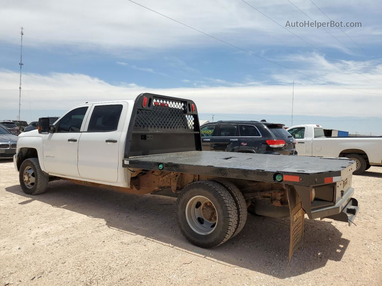 2016 Chevrolet Silverado K3500 White vin: 1GB4KYC85GF282661