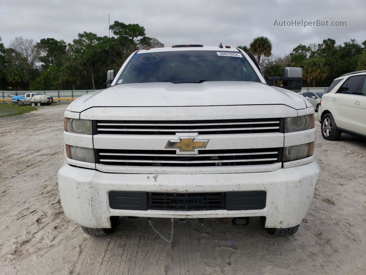 2015 Chevrolet Silverado K3500 Lt Белый vin: 1GB5KZE86FZ137066