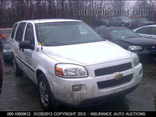 Price History 2007 Chevrolet Uplander Cargo Van V6 Dohc 24v
