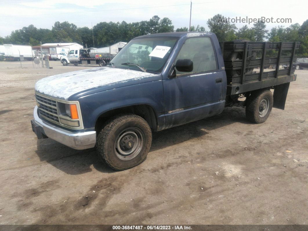 1993 Chevrolet Gmt-400 C2500 Blue vin: 1GBGC24J9PE149318