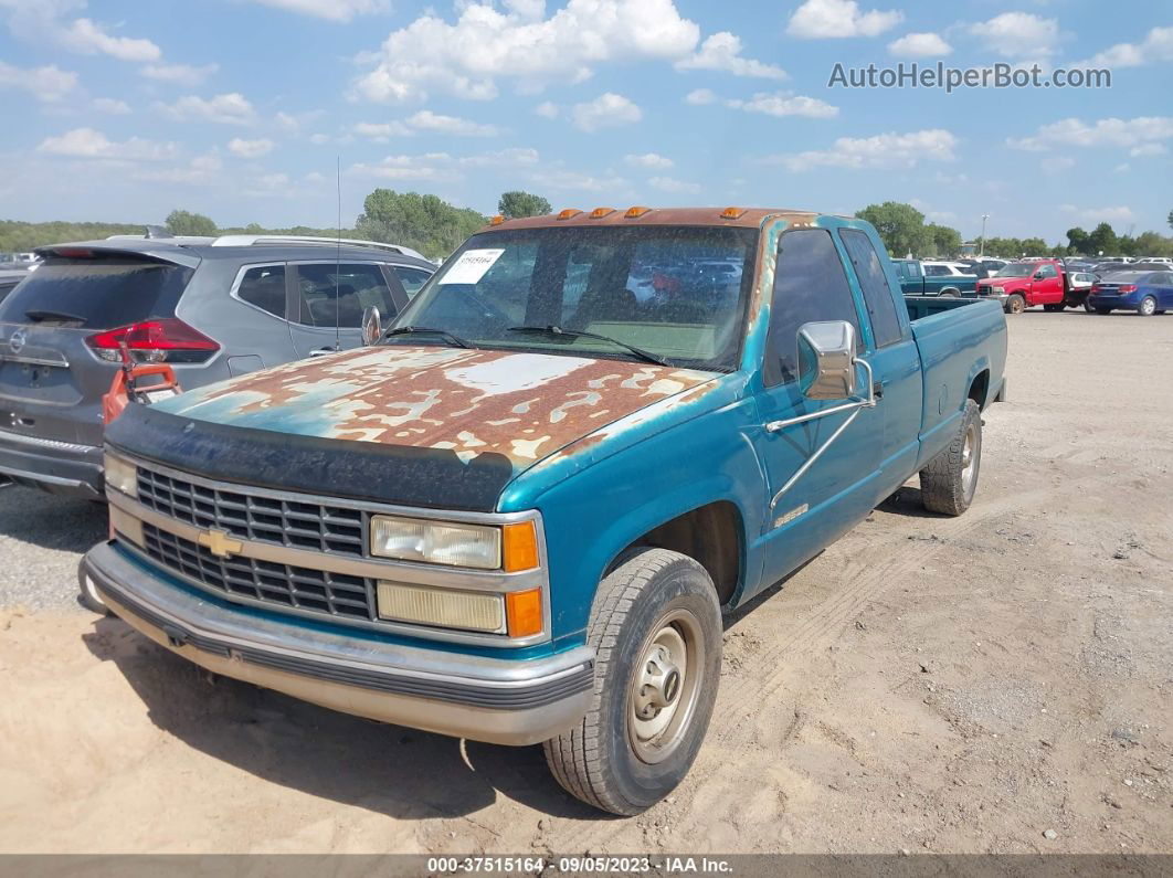 1993 Chevrolet Gmt-400 C2500 Green vin: 1GBGC29N2PE181698