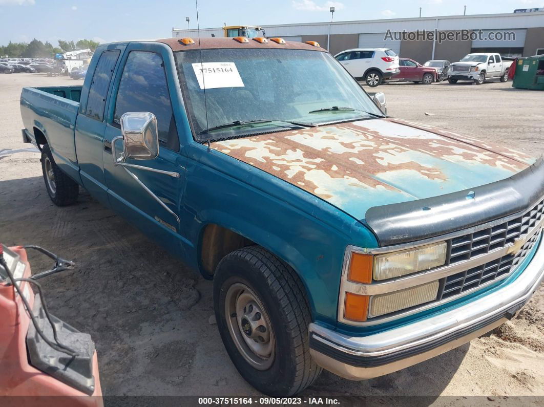 1993 Chevrolet Gmt-400 C2500 Green vin: 1GBGC29N2PE181698