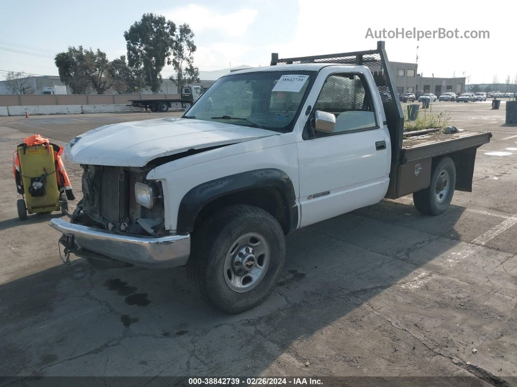 1993 Chevrolet Gmt-400 K3500 White vin: 1GBHK34N9PE157788