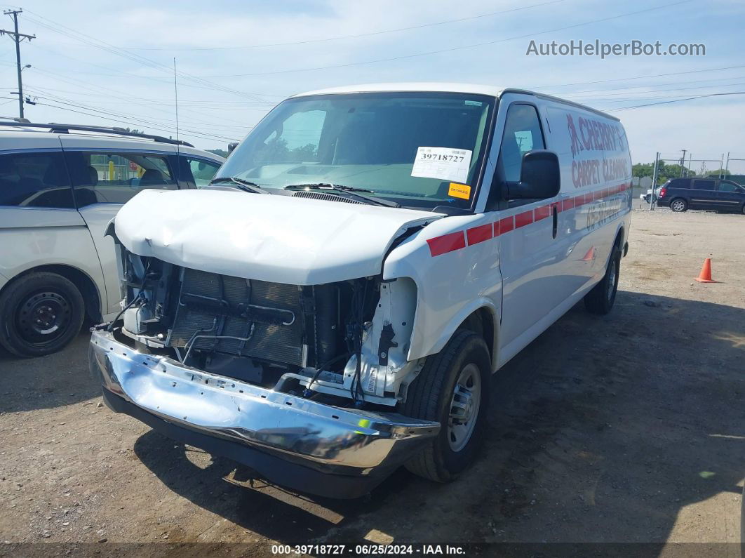 2017 Chevrolet Express 3500 Work Van Light Blue vin: 1GBZGHCG5H1100034