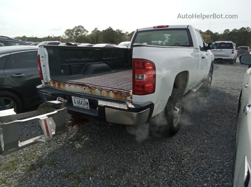 2013 Chevrolet Silverado 2500hd Work Truck White vin: 1GC0CVCG2DF205917