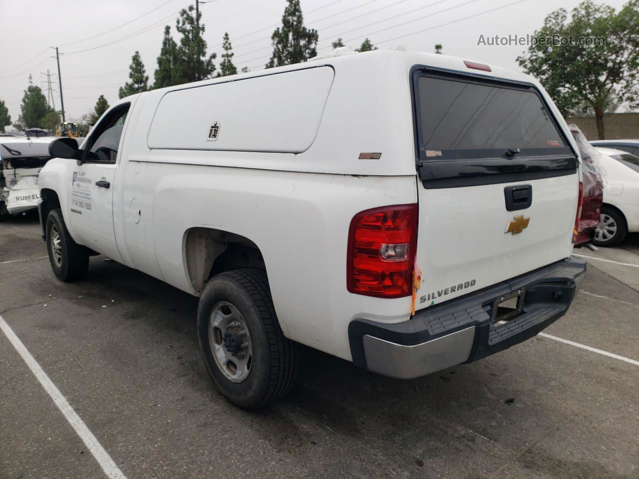 2013 Chevrolet Silverado C2500 Heavy Duty White vin: 1GC0CVCG4DF167039