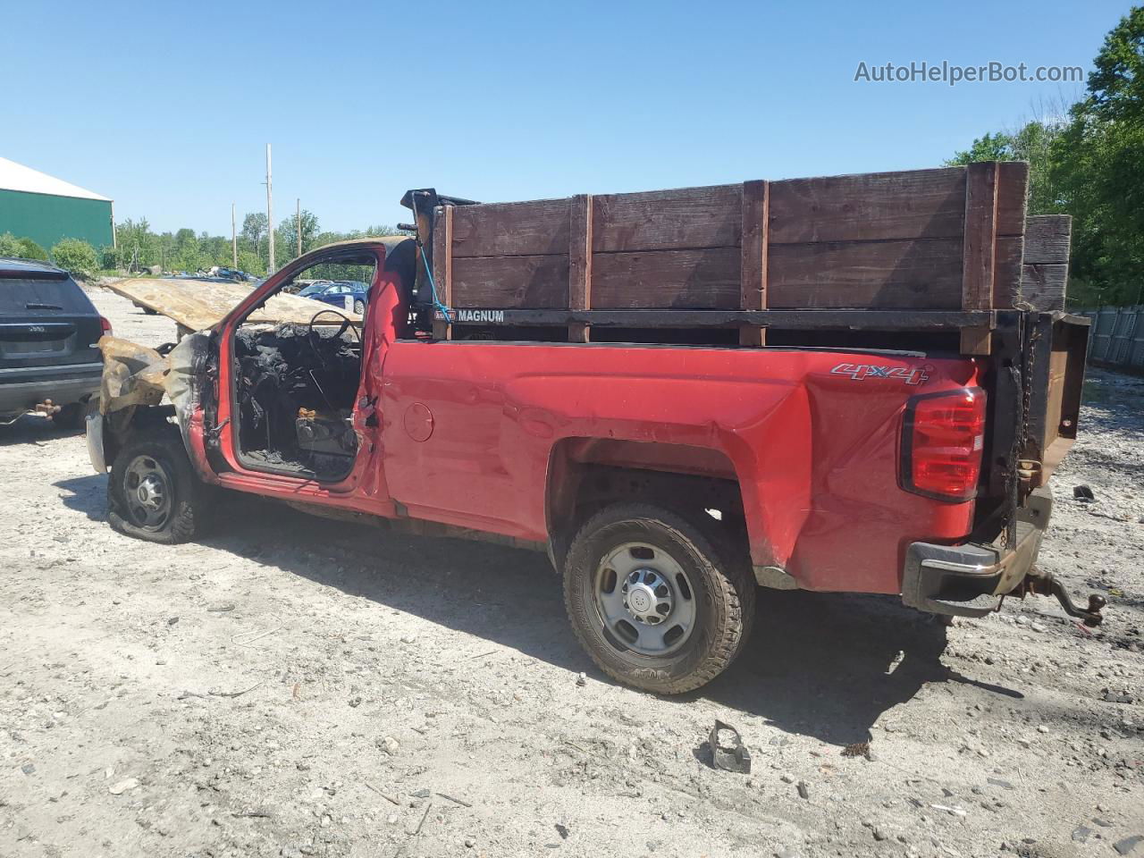 2016 Chevrolet Silverado K2500 Heavy Duty Red vin: 1GC0KUEG3GZ222660