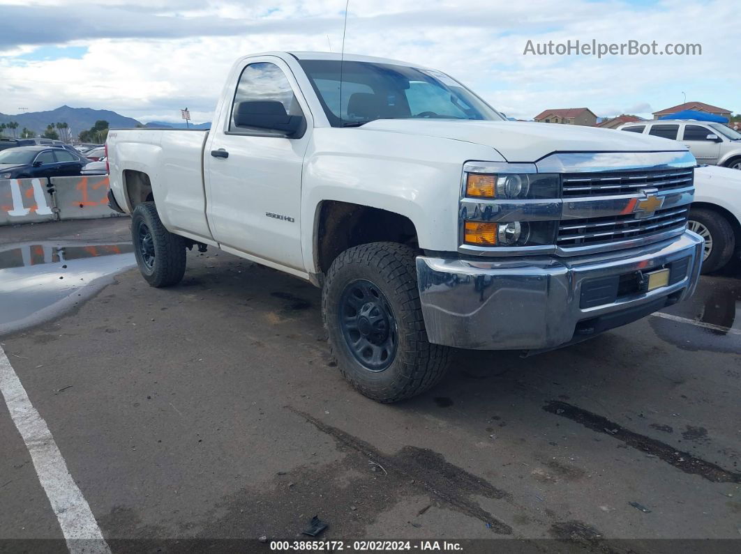 2015 Chevrolet Silverado 2500hd Wt Белый vin: 1GC0KUEG4FZ518530