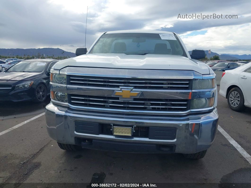 2015 Chevrolet Silverado 2500hd Wt Белый vin: 1GC0KUEG4FZ518530