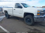 2015 Chevrolet Silverado 2500hd Wt White vin: 1GC0KUEG4FZ518530