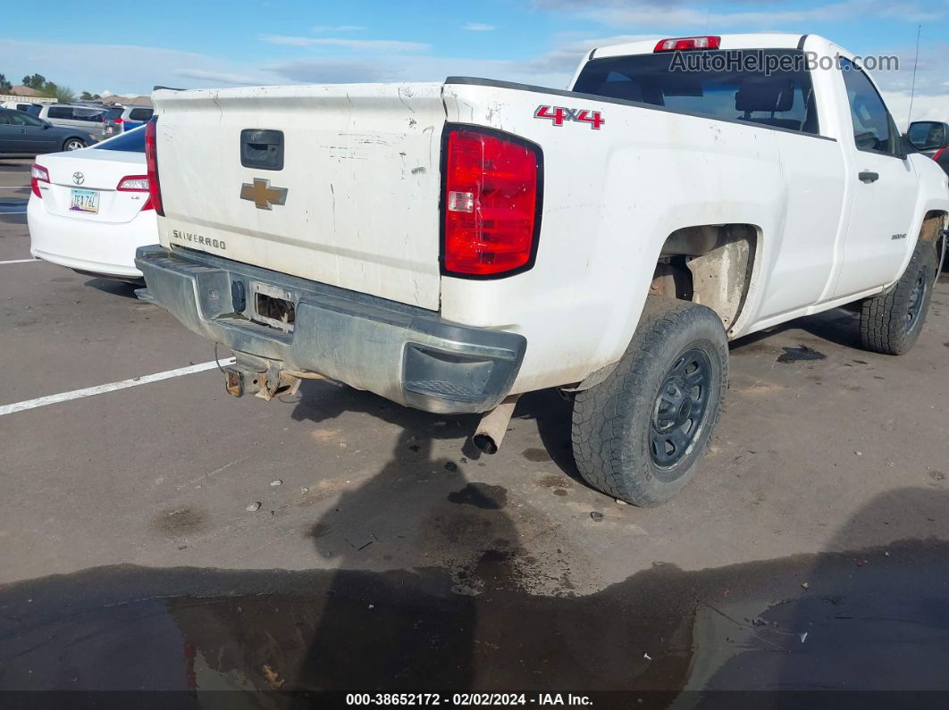 2015 Chevrolet Silverado 2500hd Wt White vin: 1GC0KUEG4FZ518530