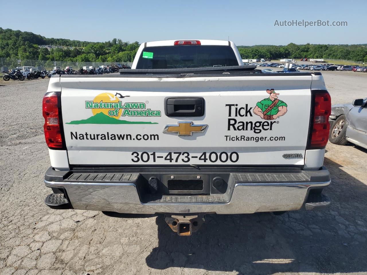 2016 Chevrolet Silverado K2500 Heavy Duty White vin: 1GC0KUEG4GZ398214