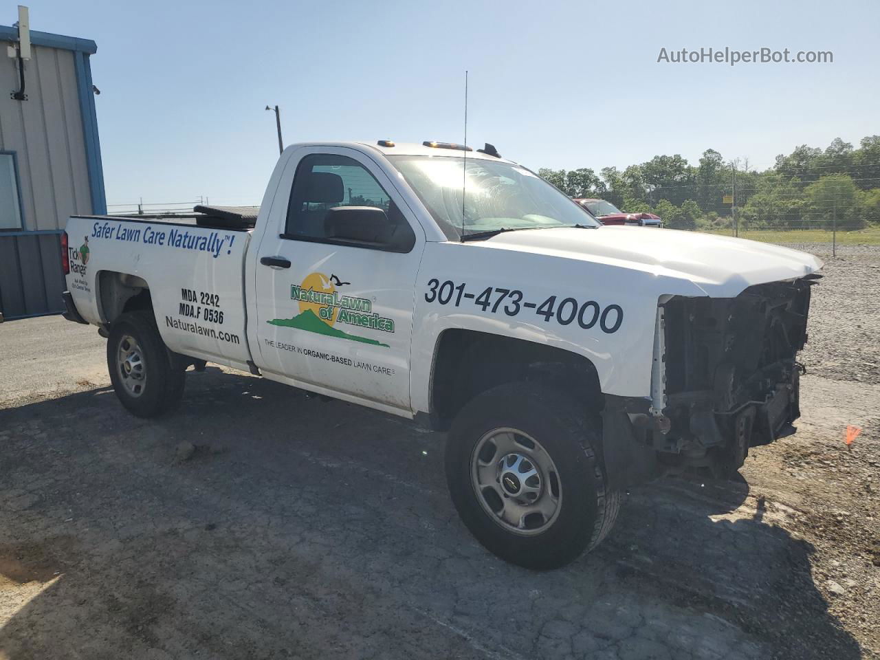 2016 Chevrolet Silverado K2500 Heavy Duty White vin: 1GC0KUEG4GZ398214