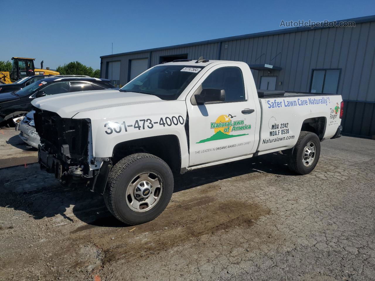 2016 Chevrolet Silverado K2500 Heavy Duty White vin: 1GC0KUEG4GZ398214