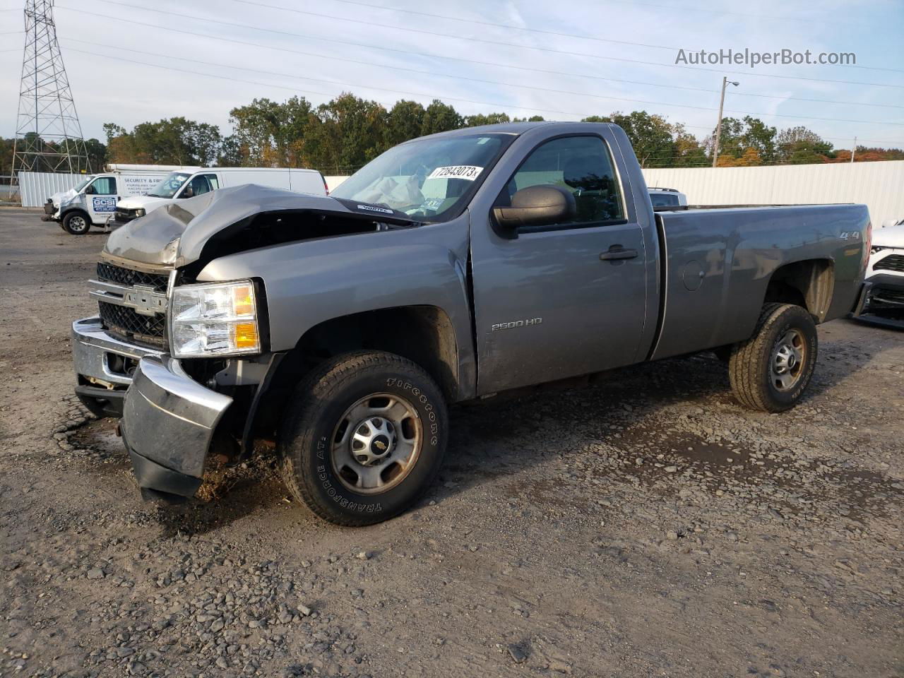 2012 Chevrolet Silverado K2500 Heavy Duty Gray vin: 1GC0KVCG1CZ169394