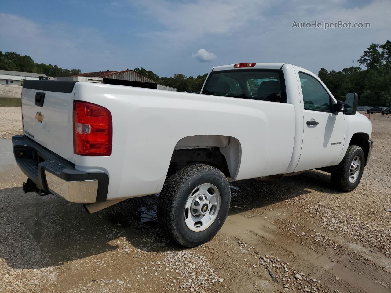 2012 Chevrolet Silverado K2500 Heavy Duty White vin: 1GC0KVCG5CF108017