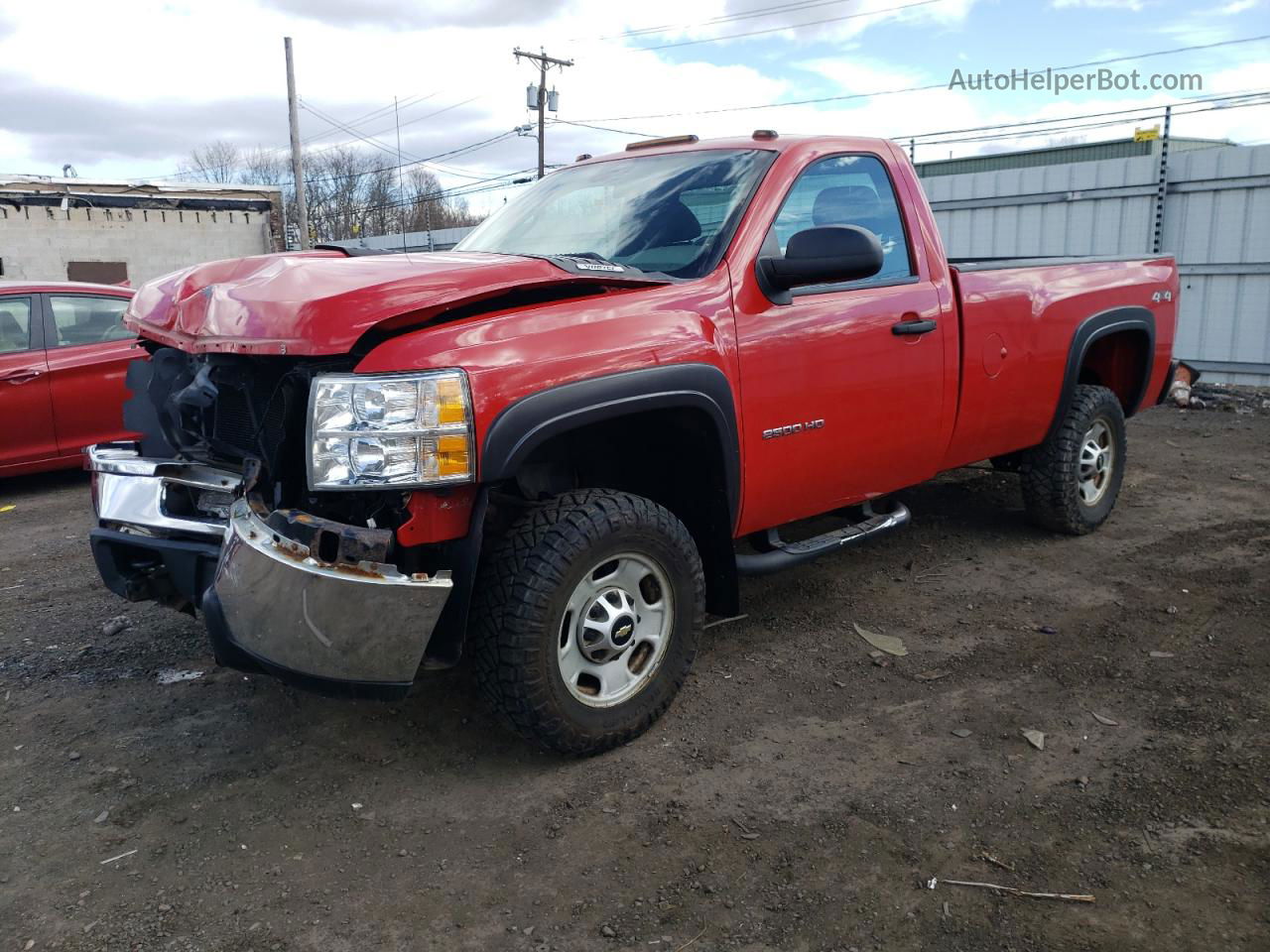 2012 Chevrolet Silverado K2500 Heavy Duty Красный vin: 1GC0KVCG9CZ192101