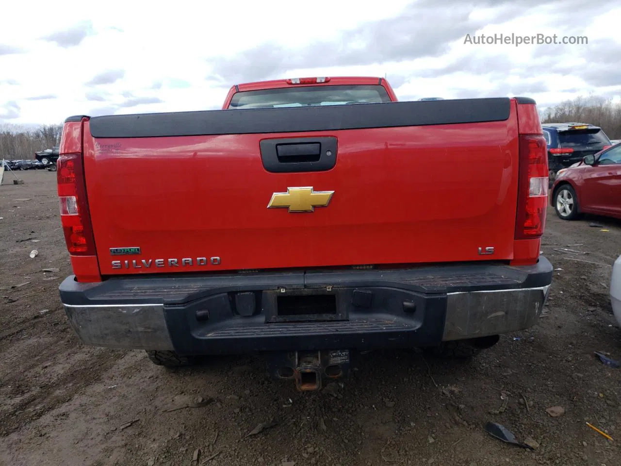 2012 Chevrolet Silverado K2500 Heavy Duty Красный vin: 1GC0KVCG9CZ192101