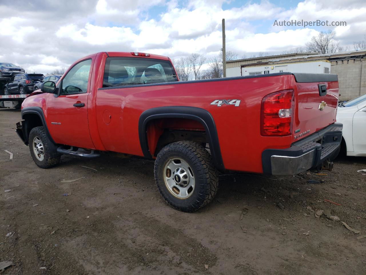 2012 Chevrolet Silverado K2500 Heavy Duty Красный vin: 1GC0KVCG9CZ192101