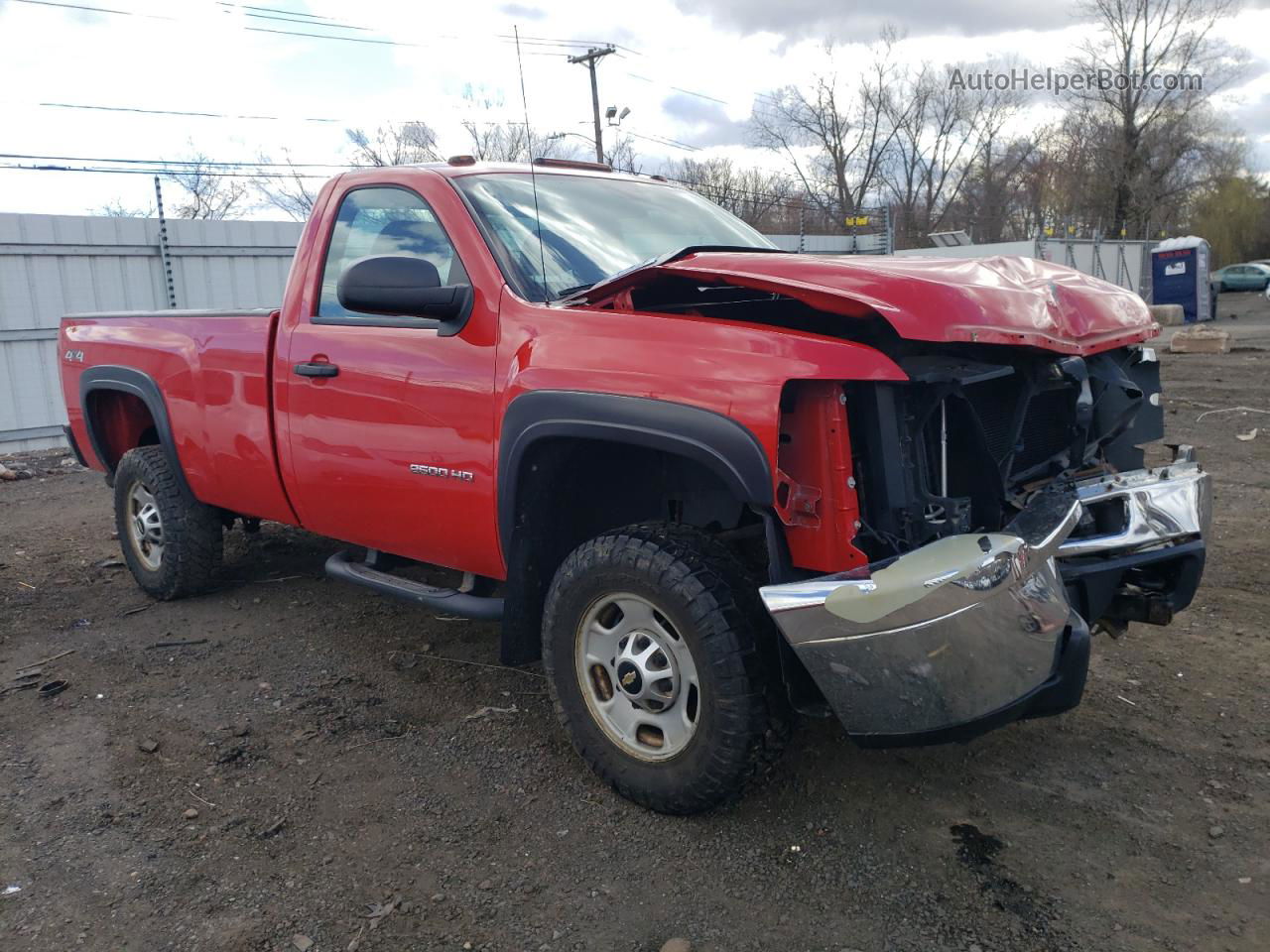 2012 Chevrolet Silverado K2500 Heavy Duty Красный vin: 1GC0KVCG9CZ192101