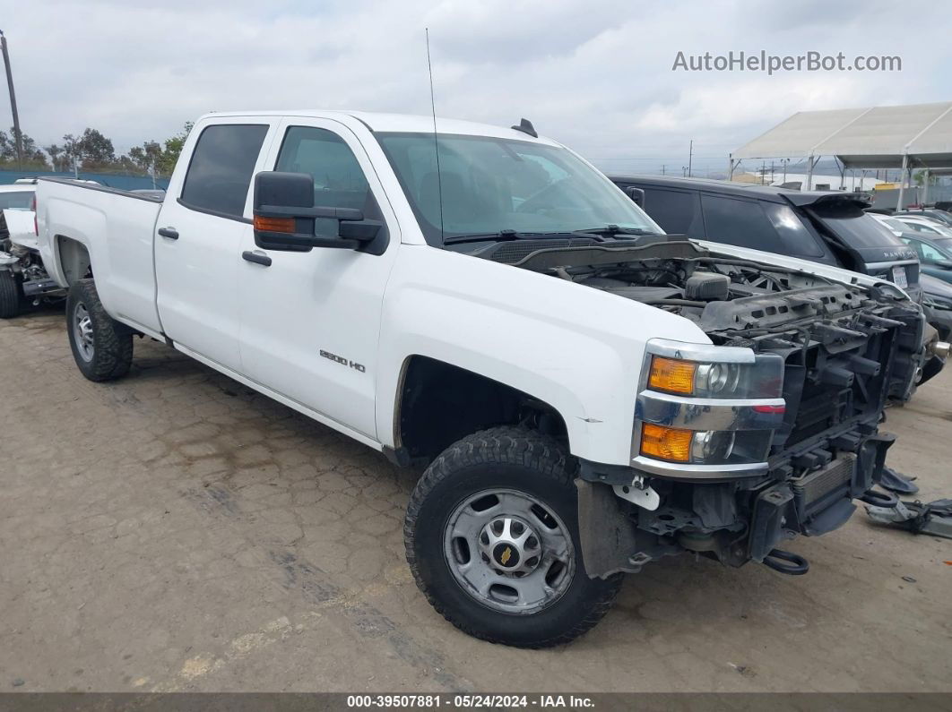 2016 Chevrolet Silverado 2500hd Wt White vin: 1GC1CUEG5GF133403