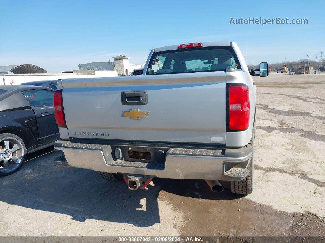 2015 Chevrolet Silverado 2500hd Wt Silver vin: 1GC1CUEG6FF136695