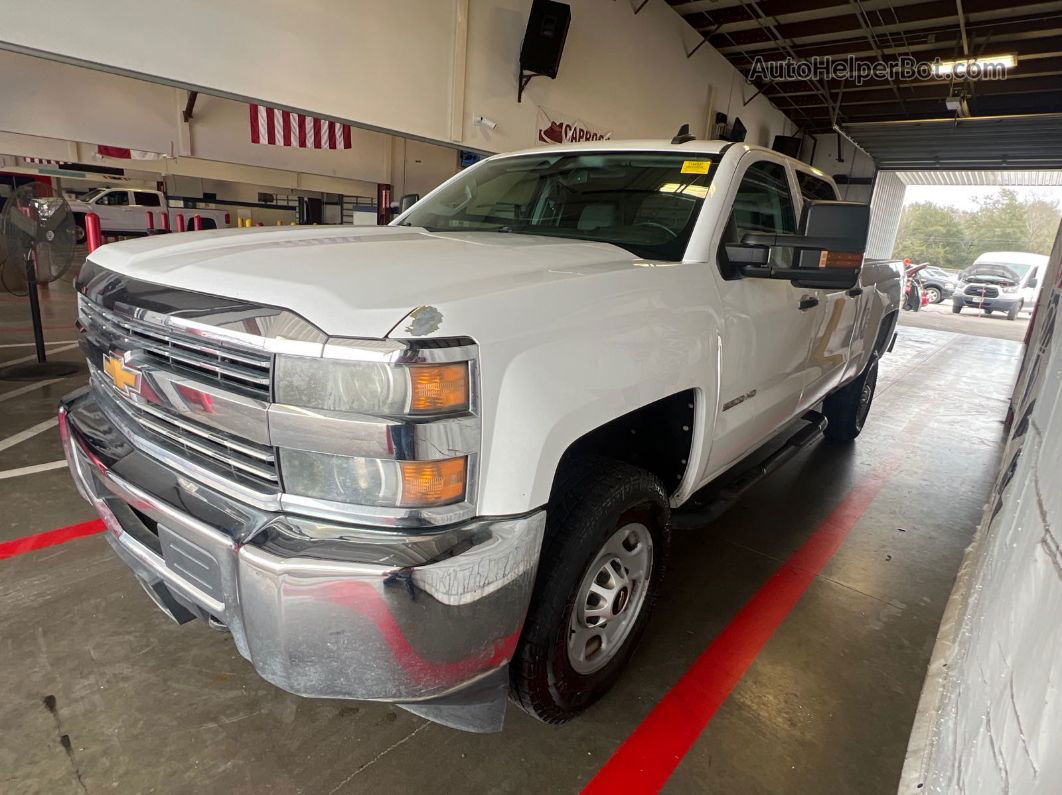 2015 Chevrolet Silverado 2500hd Wt White vin: 1GC1CUEG7FF671695