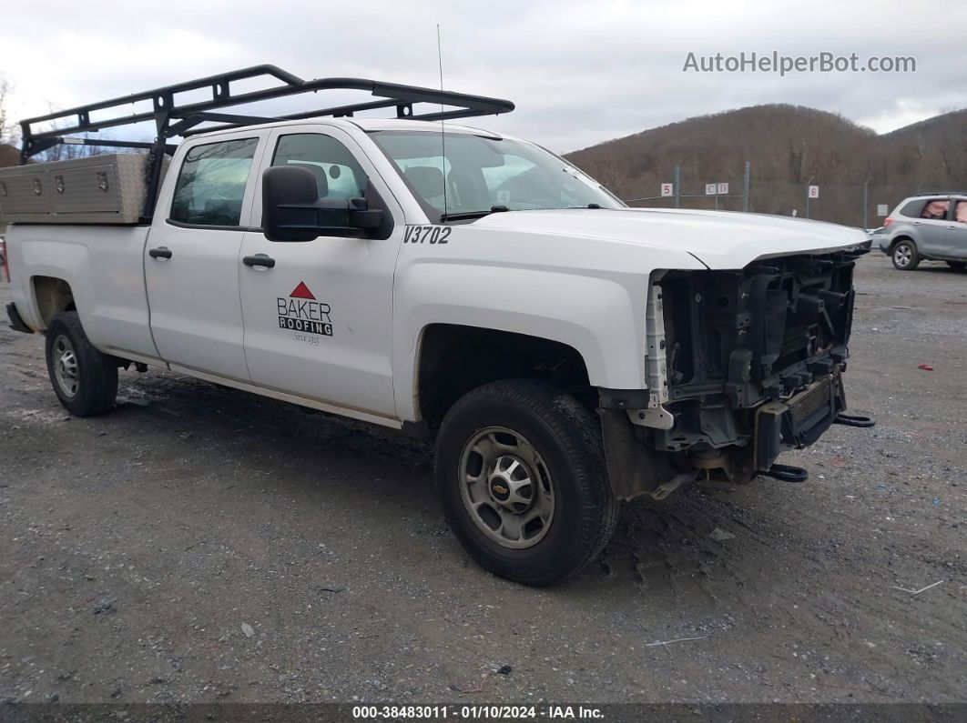 2015 Chevrolet Silverado 2500hd Wt White vin: 1GC1CUEGXFF157081